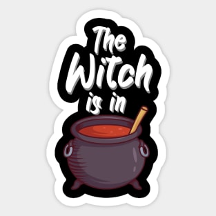 The witch is in Sticker